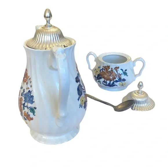 Myott England Fall Colors Tea Set - Picture 13 of 14